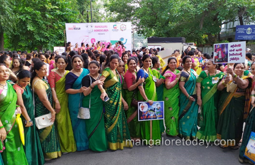 Saree walk and run